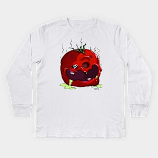 Rotting Tomato Kids Long Sleeve T-Shirt